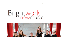 Desktop Screenshot of brightworknewmusic.com